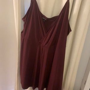 Burgundy-Purple torrid tank